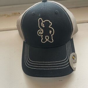 Pleepleus monkey trucker hat with bottle opener